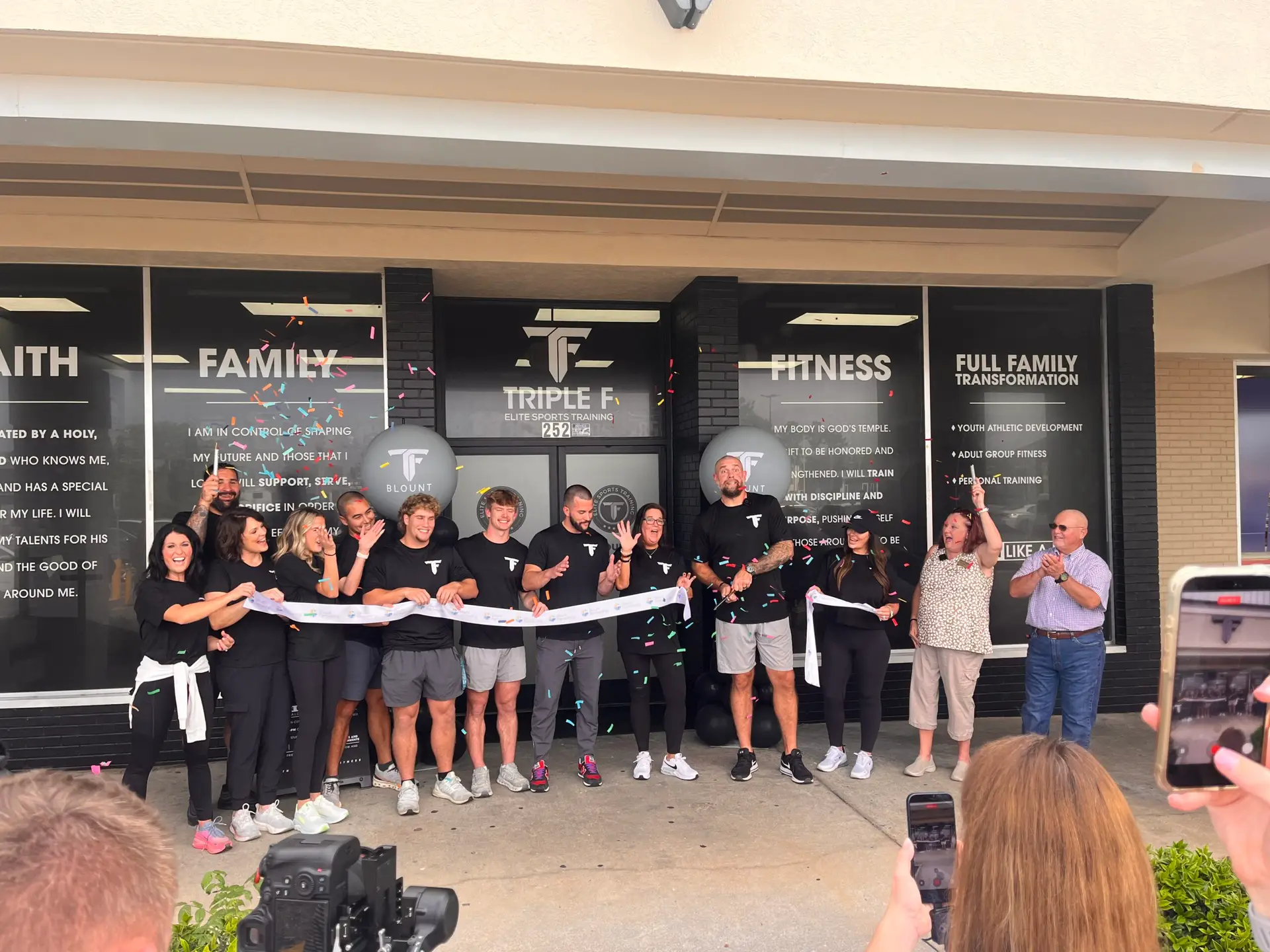 triple f ribbon cutting